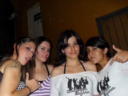 Júlia Jups, Maripê, Bruna Mariani e Isa